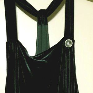 Long Velour Jumper Dress